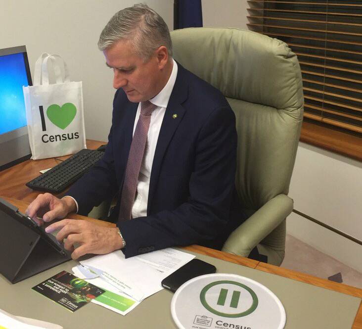A Labor senator has called for Michael McCormack's resignation after the census website crashed on Tuesday night. Picture: Michael McCormack/Twitter