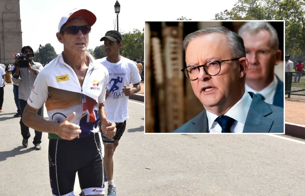 PM Anthony Albanese will launch the run of former federal Liberal MP Pat Farmer, who is raising support for a Voice to Parliament. Pictures Getty Images, Elesa Kurtz