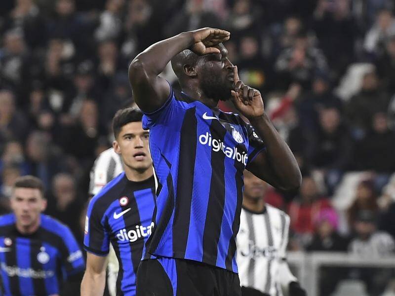 Juventus face a partial stadium ban over racist abuse that prompted Romelu Lukaku's silence gesture. (AP PHOTO)