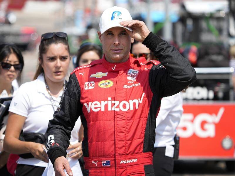 Will Power is the toast of Team Penske after the Queenslander took out his 42nd IndyCar race. (AP PHOTO)