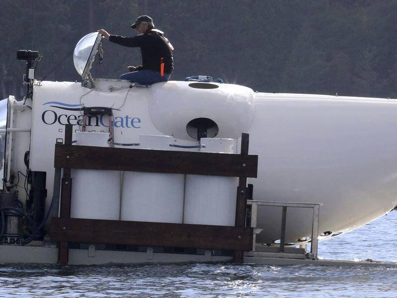 OceanGate CEO Stockton Rush was one of five people killed when the Titan submersible imploded. (AP PHOTO)